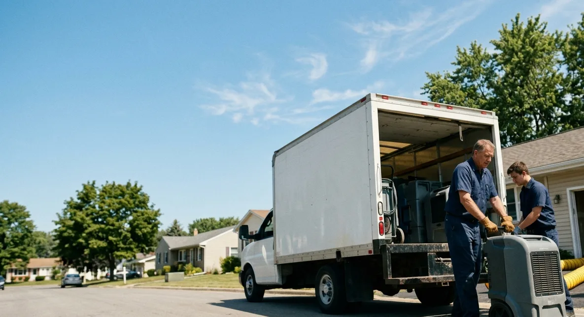 Water Damage Cleanup in Hallettsville, TX near me